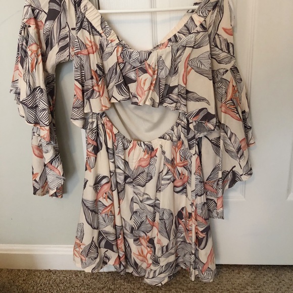 Lulu’s Off the Shoulder Mini Dress - Picture 2 of 2